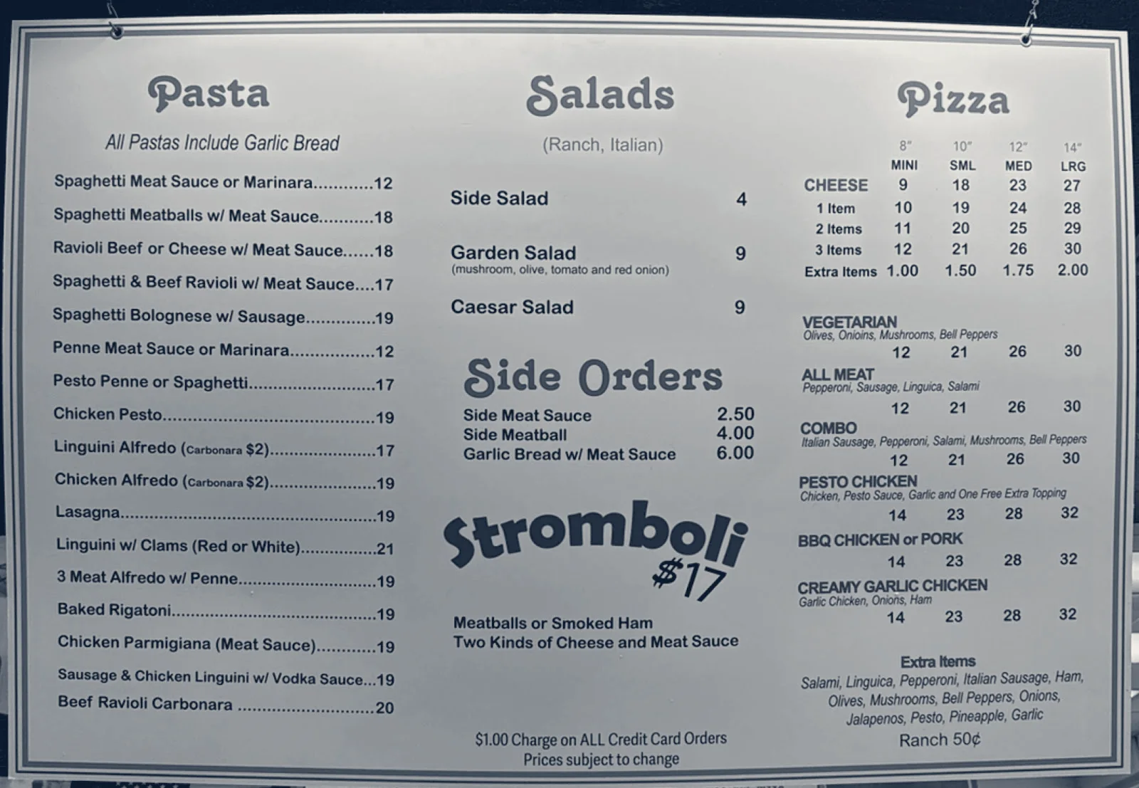 Luigi's Pizza & Pasta — Campbell, California