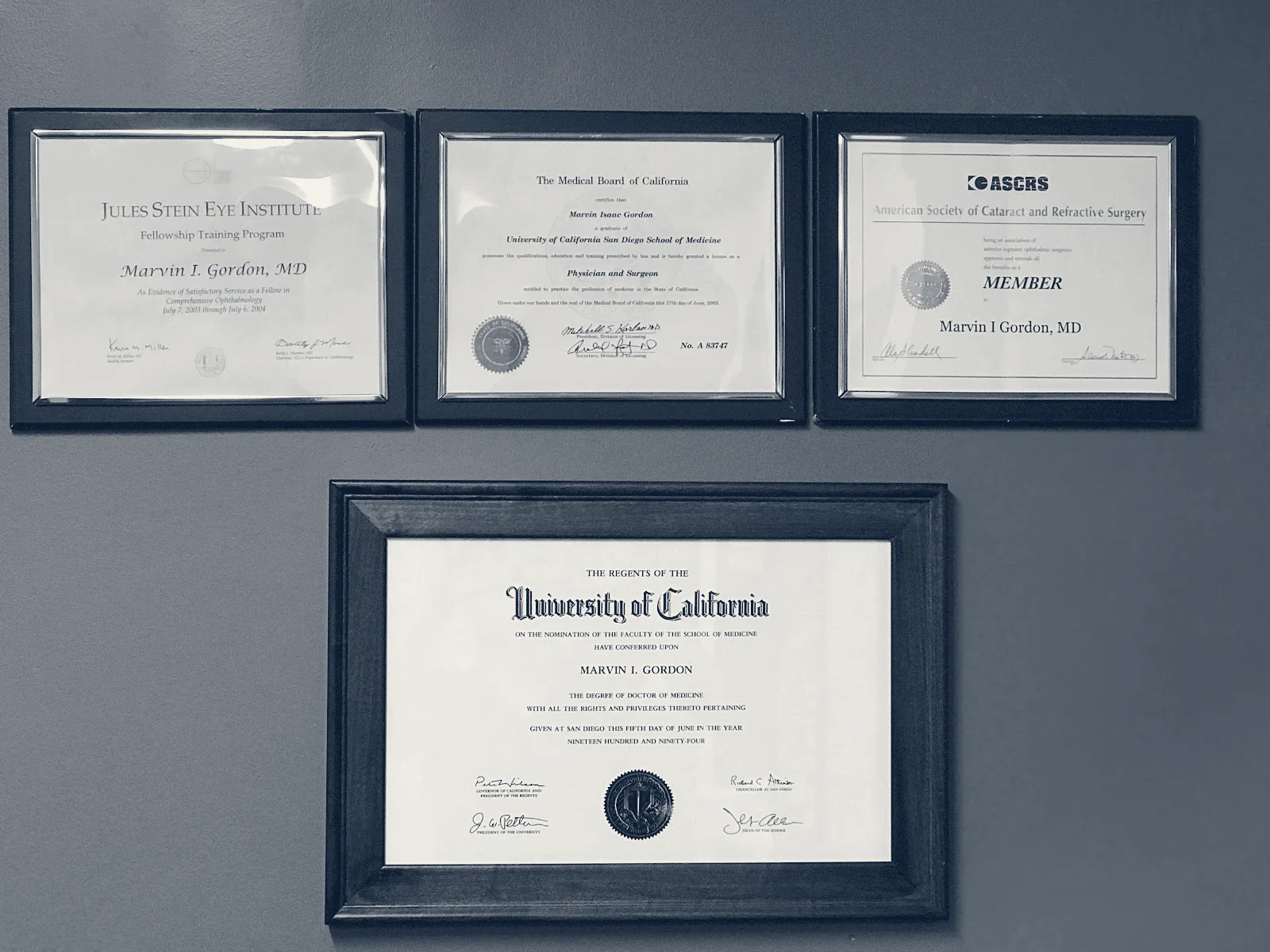 Marvin Isaac Gordon Ophthalmology — Lakewood, California