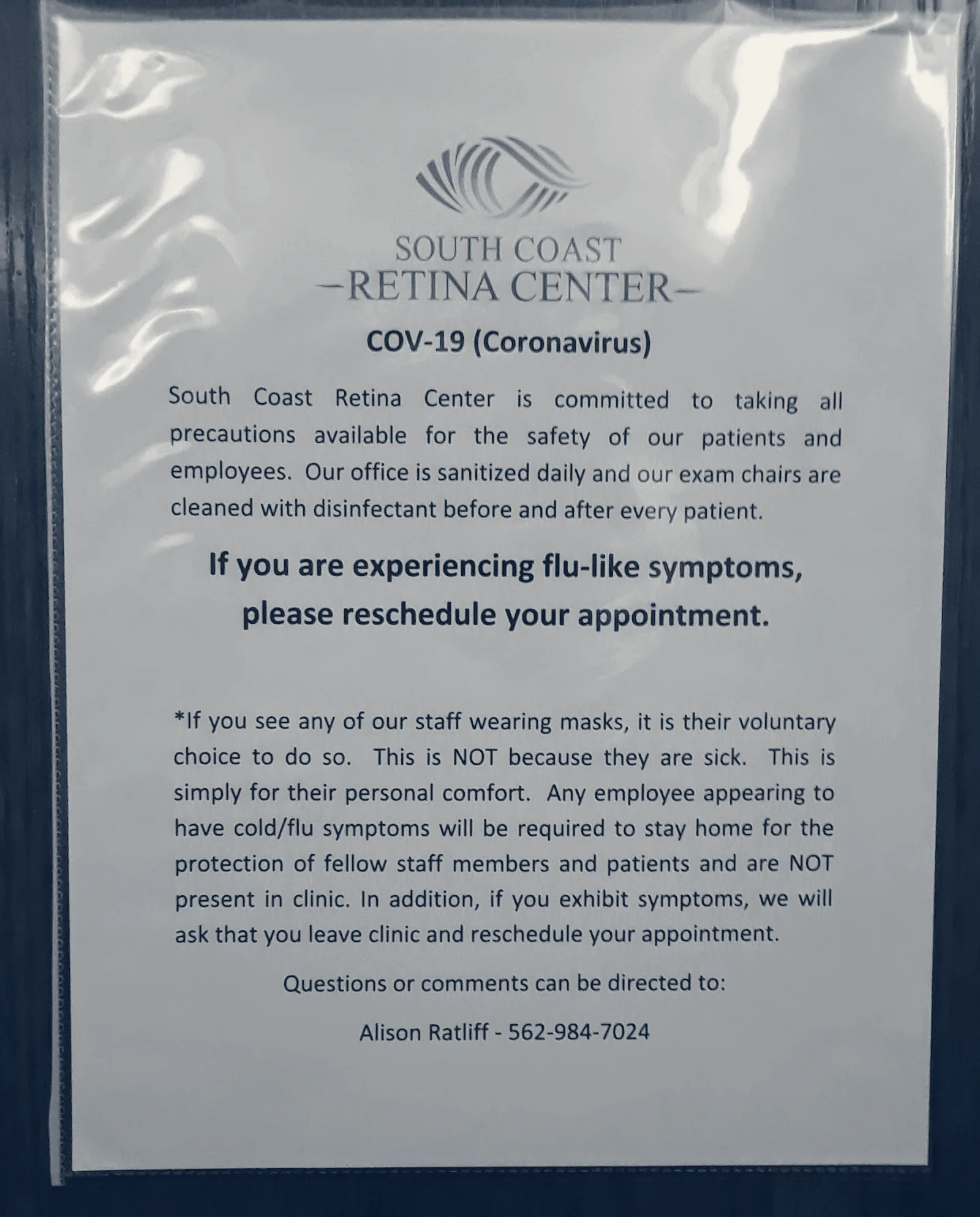 South Coast Retina Center — Long Beach, California