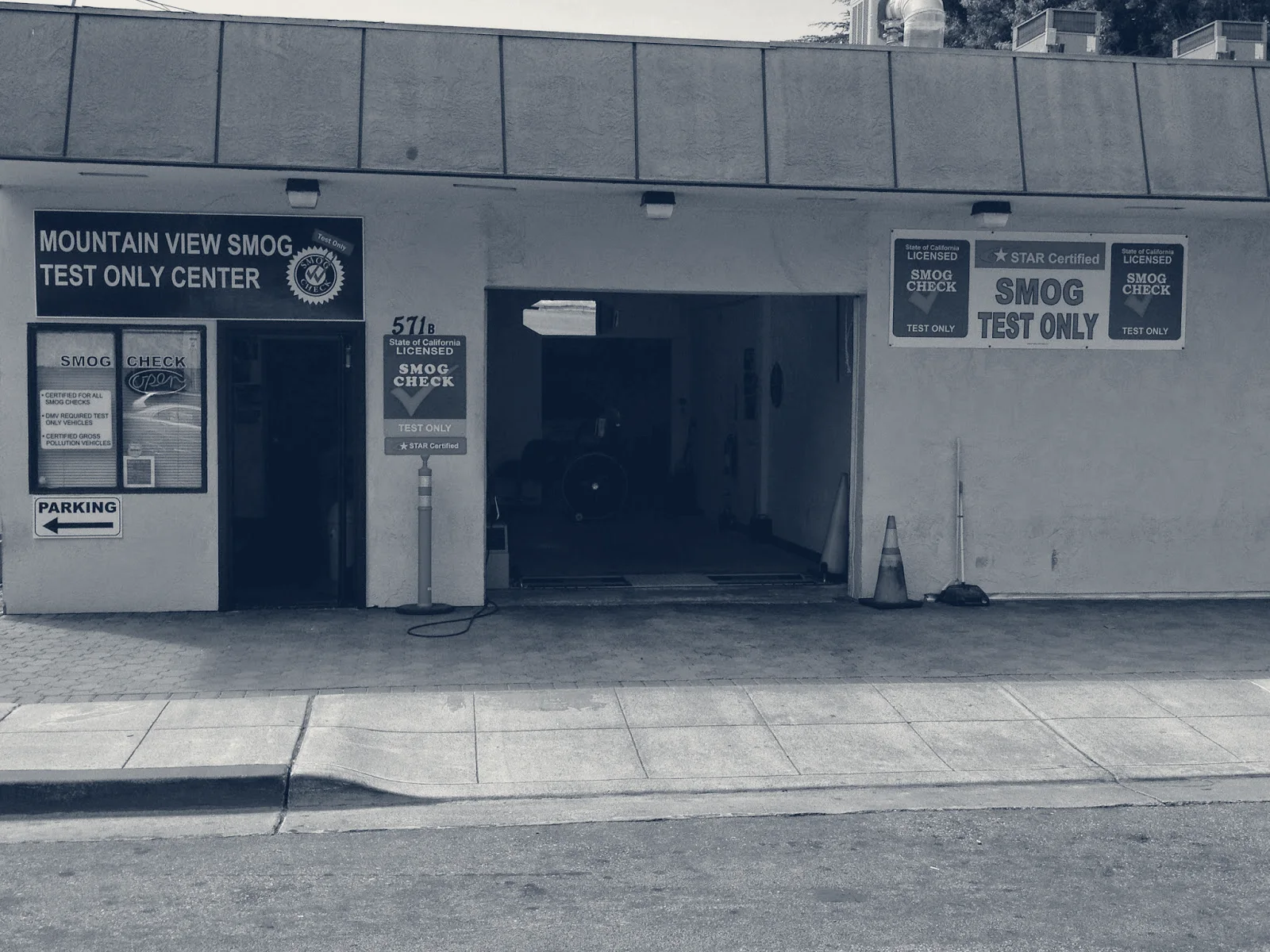 Mountain View Smog Test Only Center — Mountain View, California