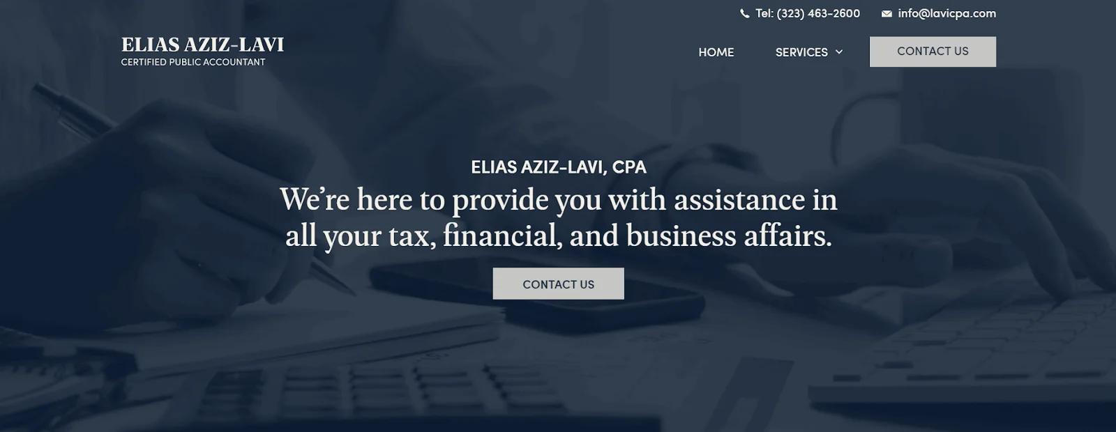 Elias Aziz Lavi CPA — Los Angeles, California