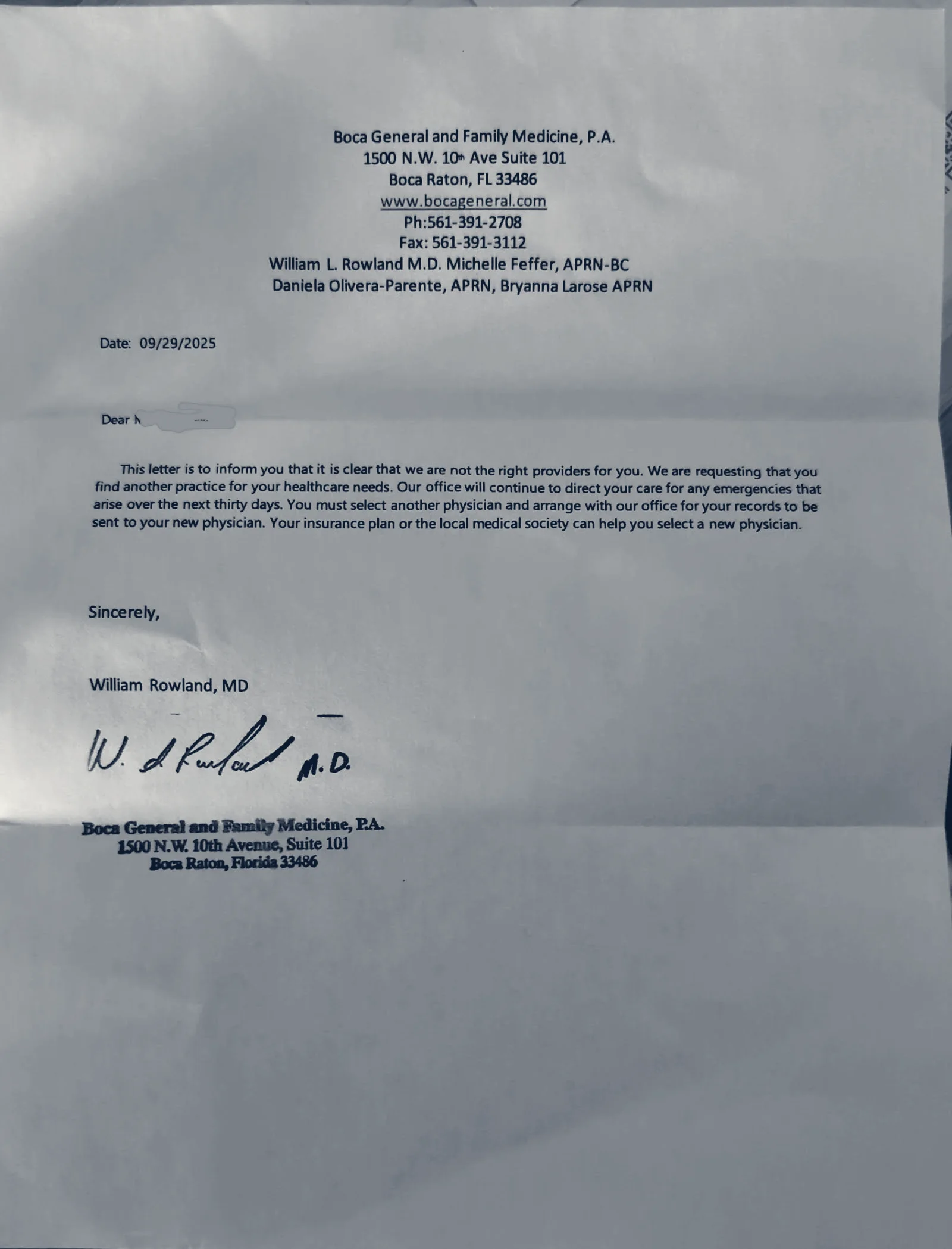 Boca General & Family Medicine — Boca Raton, Florida