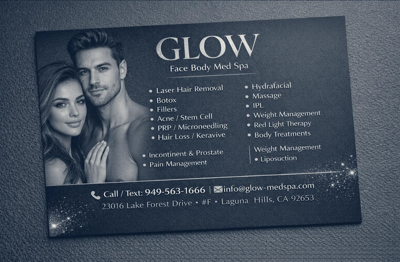 Glow Face Body Med Spa — Laguna Hills, California