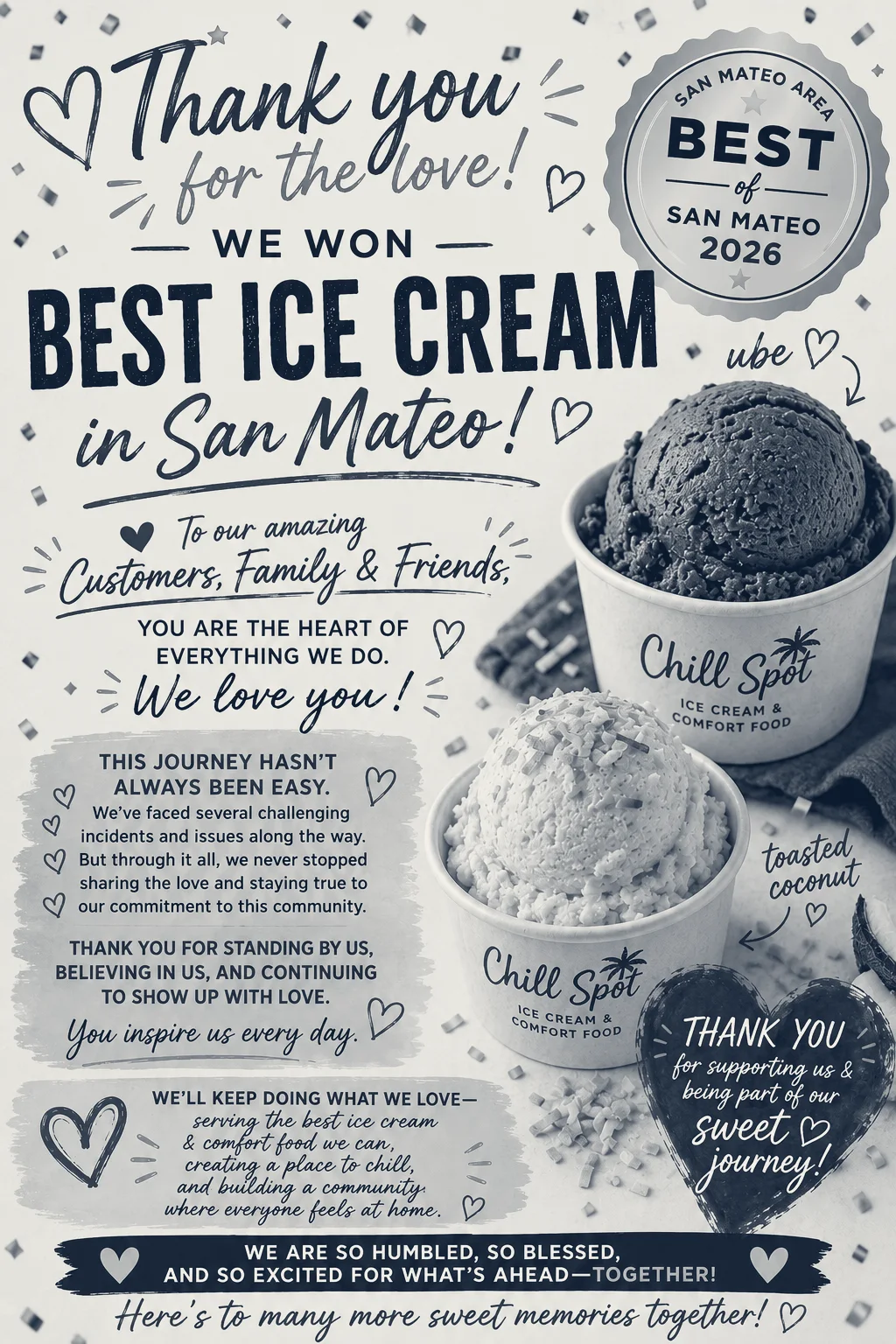 Chill Spot Rendezvous — San Mateo, California