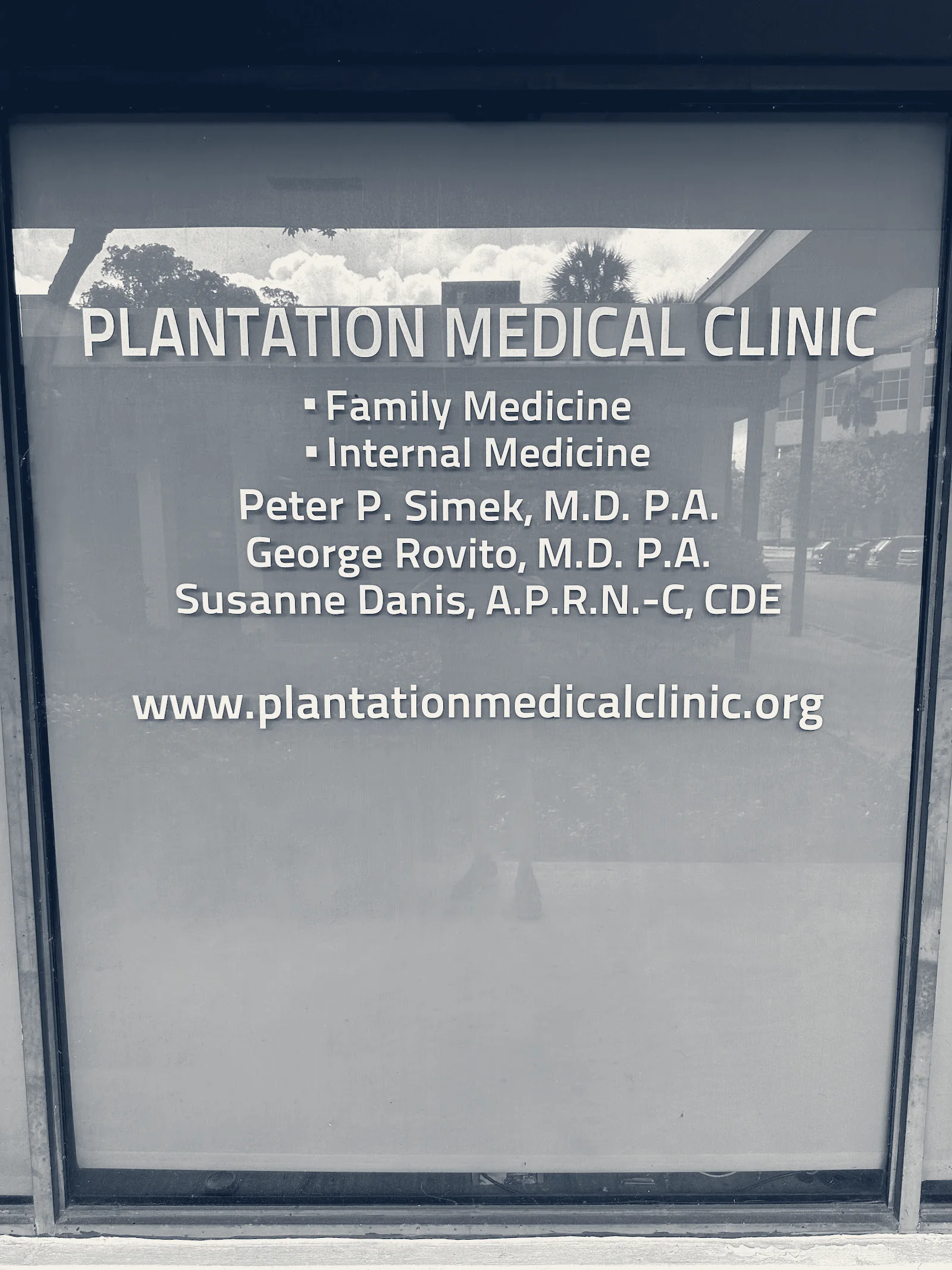 PLANTATION MEDICAL CLINIC — Plantation, Florida