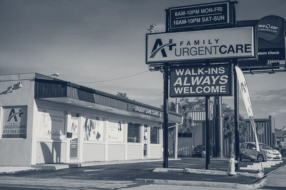 A+ Family Urgent Care Medical Walk-In Clinic — Tampa, Florida
