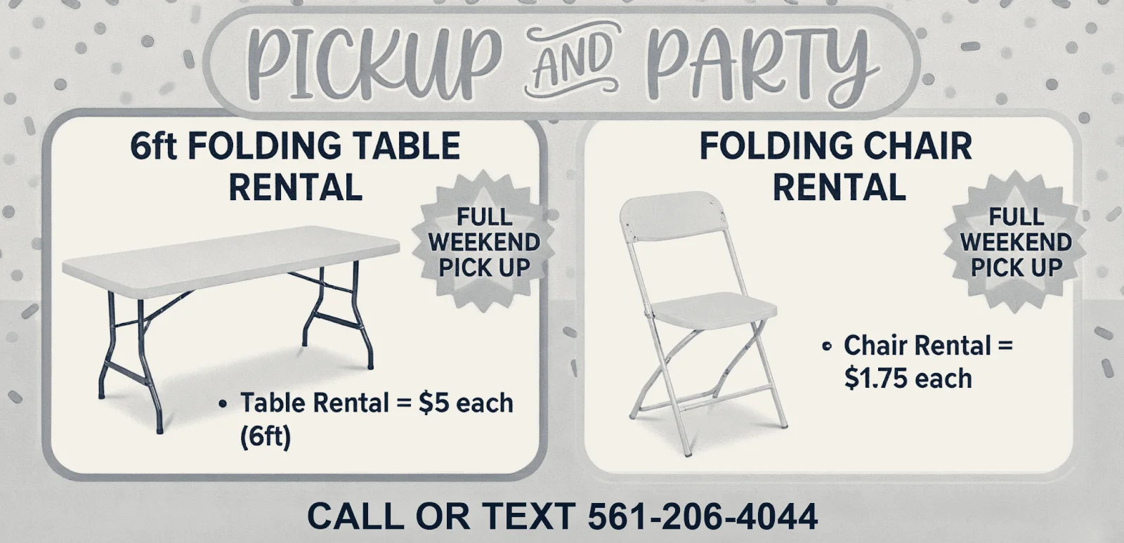 Pickup and Party — Wellington, Florida