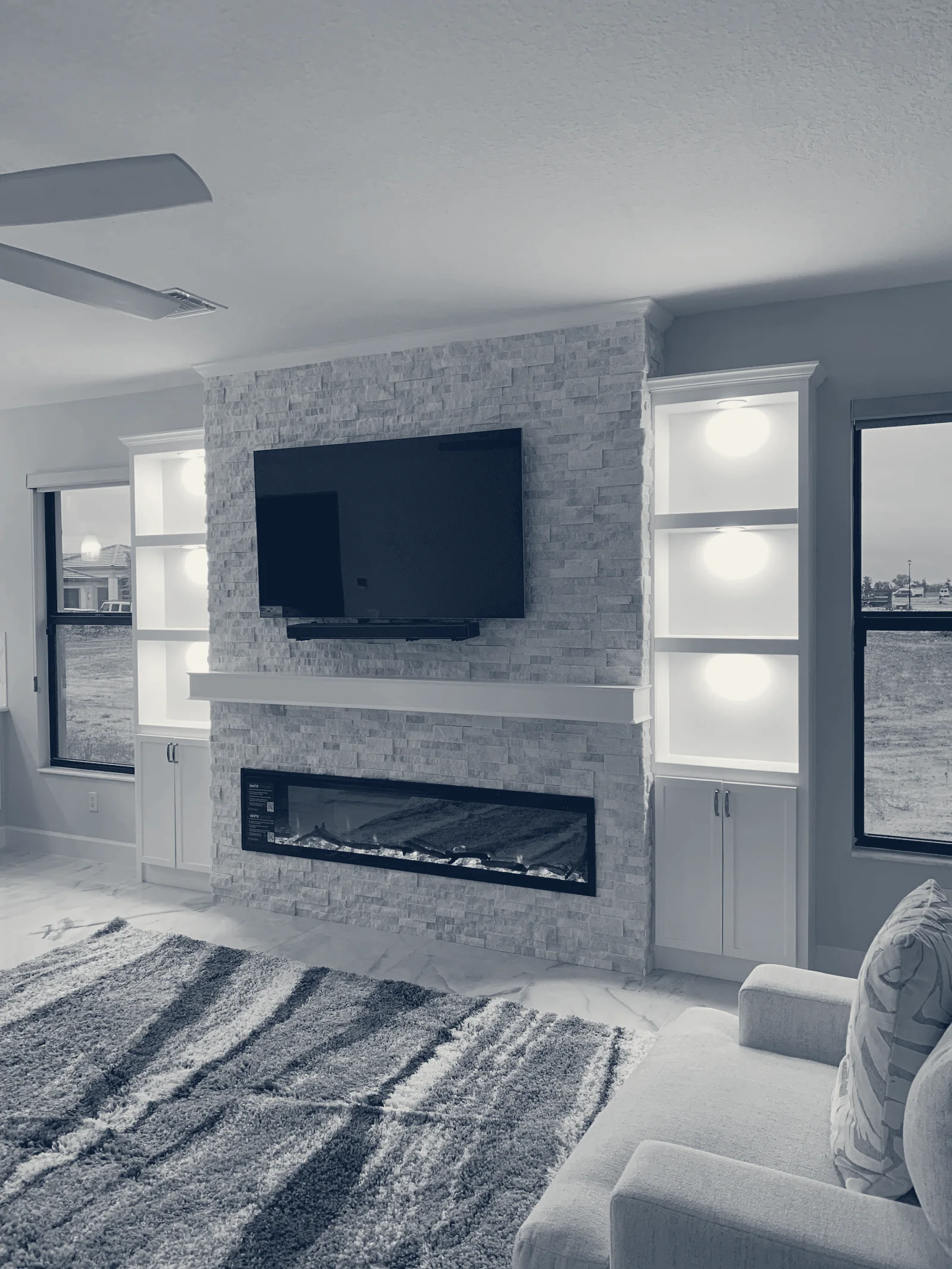Camcon Tech Accent Wall — Port St. Lucie, Florida
