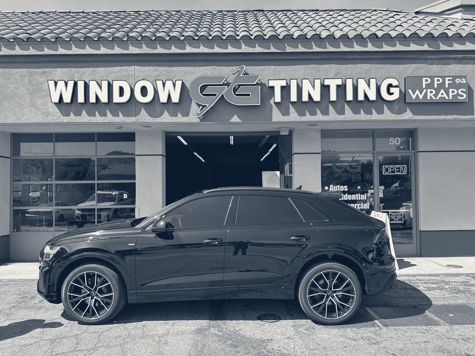 GG Window Tinting, PPF, & Vinyl Wrap — Riverside, California
