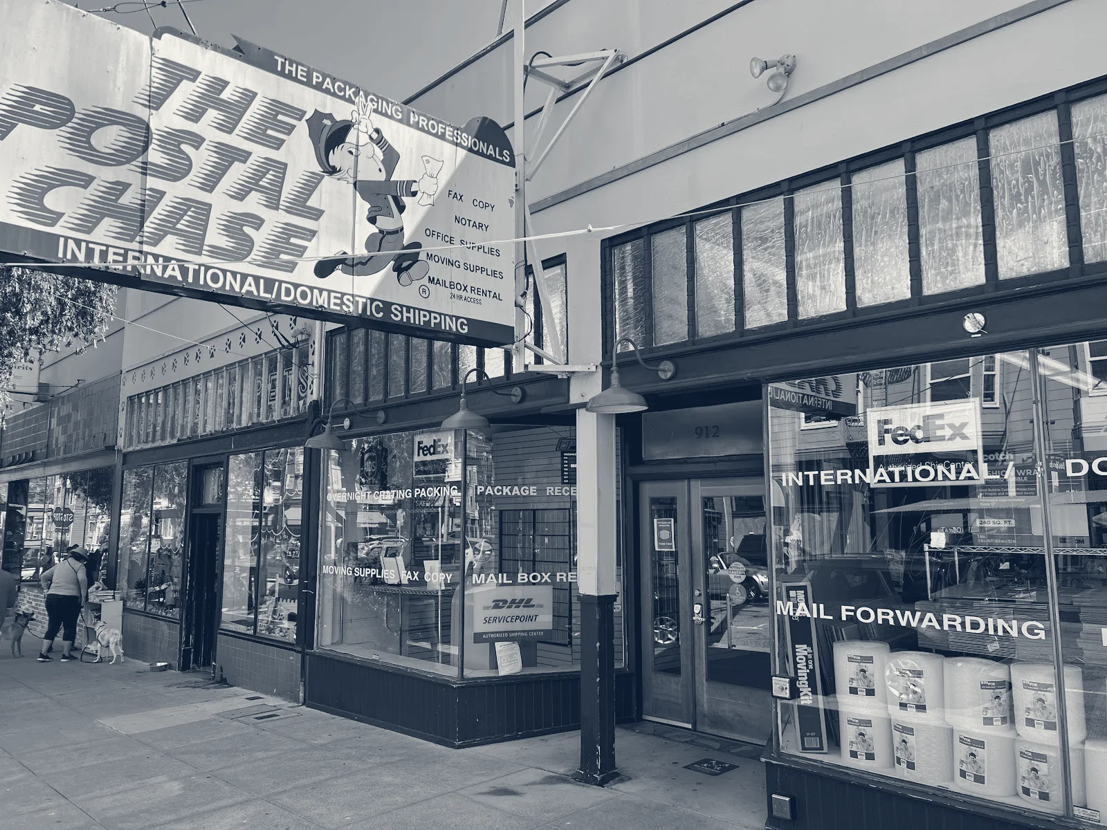 The Postal Chase — San Francisco, California