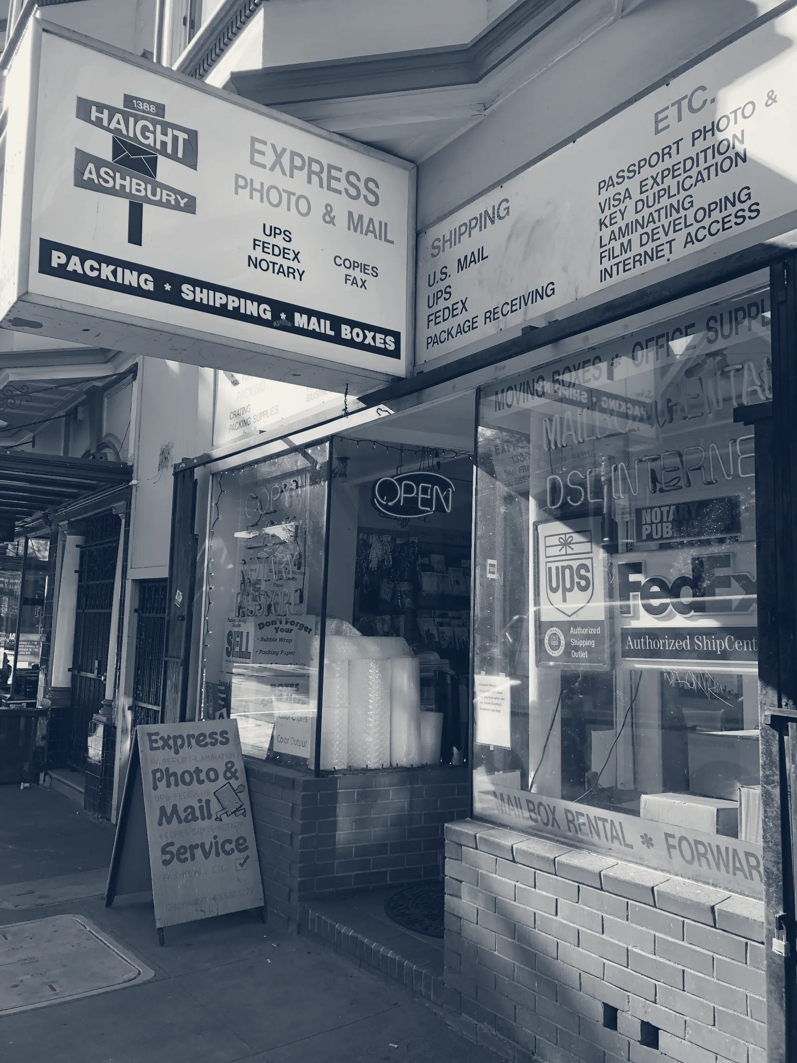 Express Photo and Mail — San Francisco, California