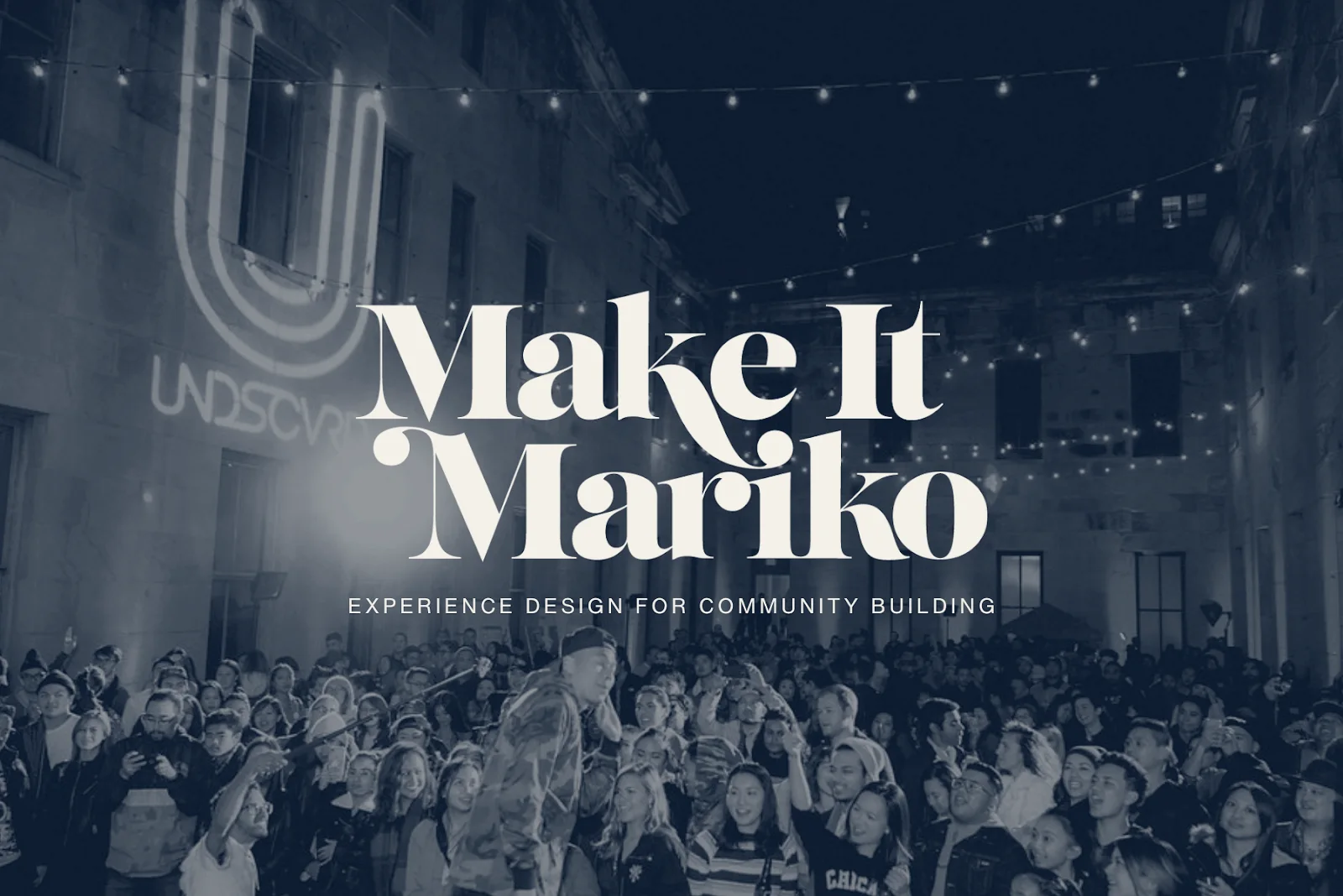 Make It Mariko Events — San Francisco, California