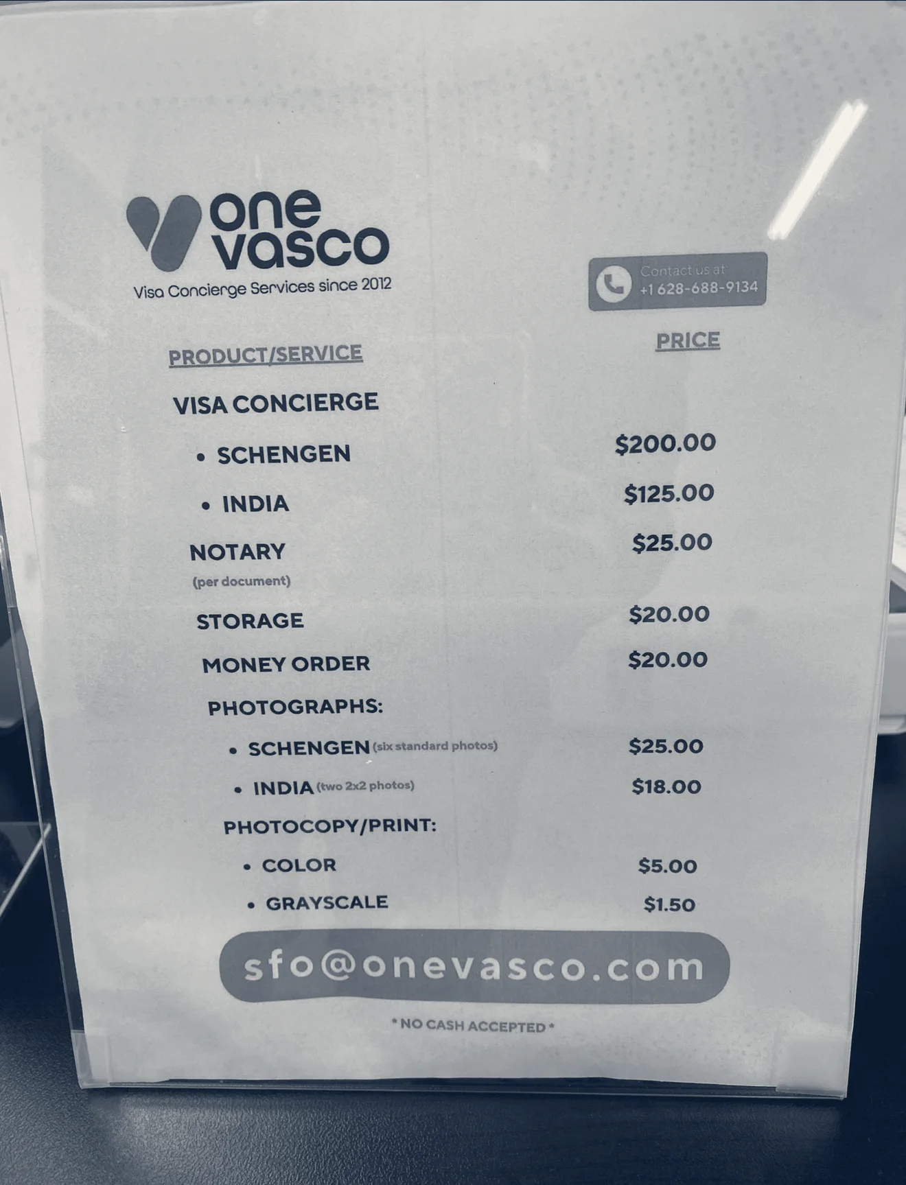 VFS Visa Application Centre — San Francisco, California