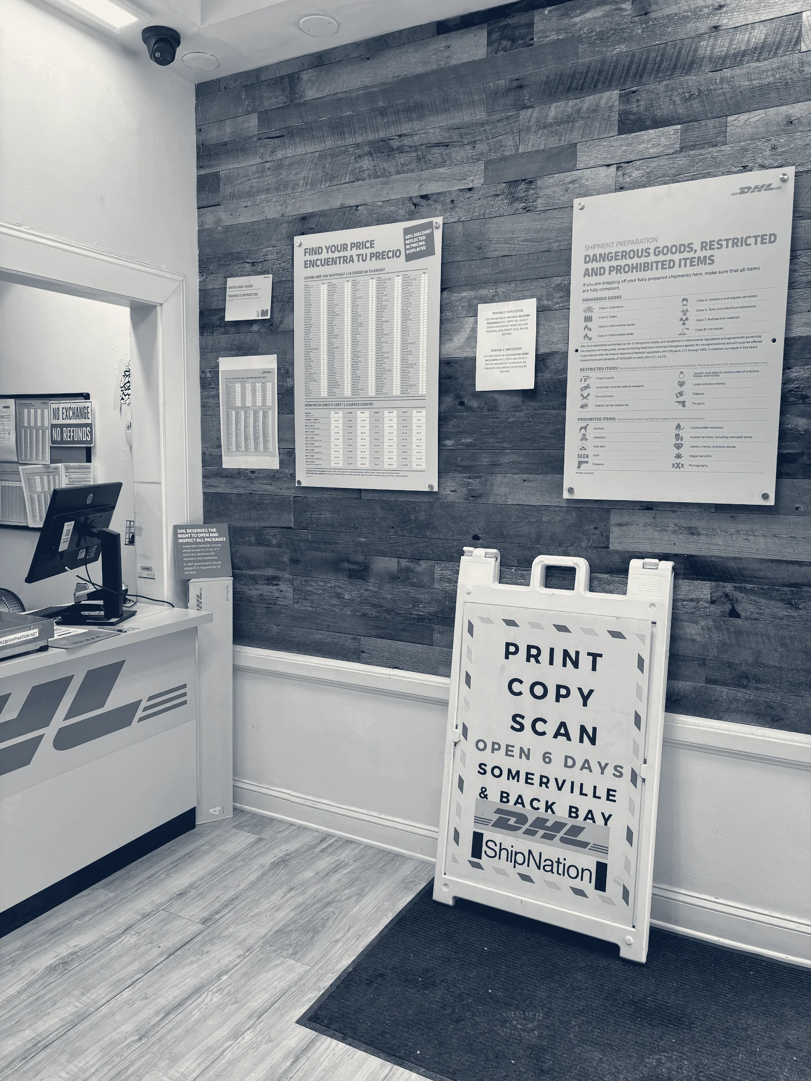 DHL Express Service Point — Boston, Massachusetts