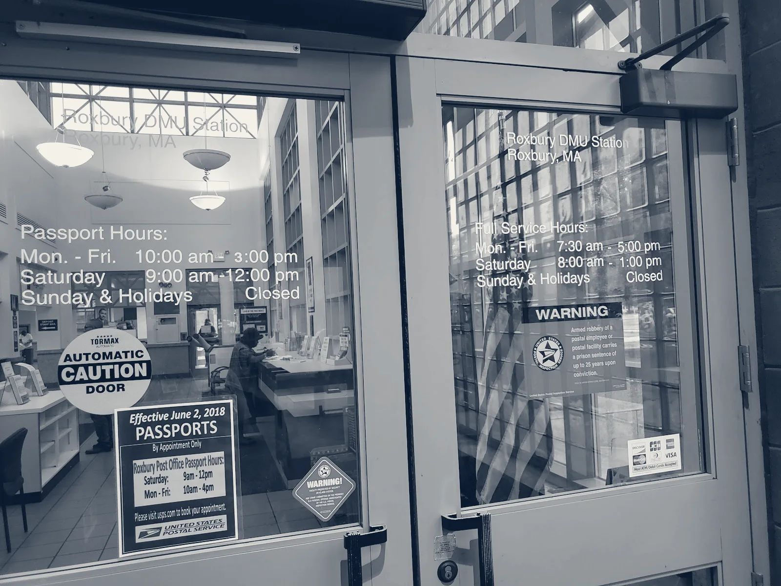 United States Postal Service — Roxbury, Massachusetts
