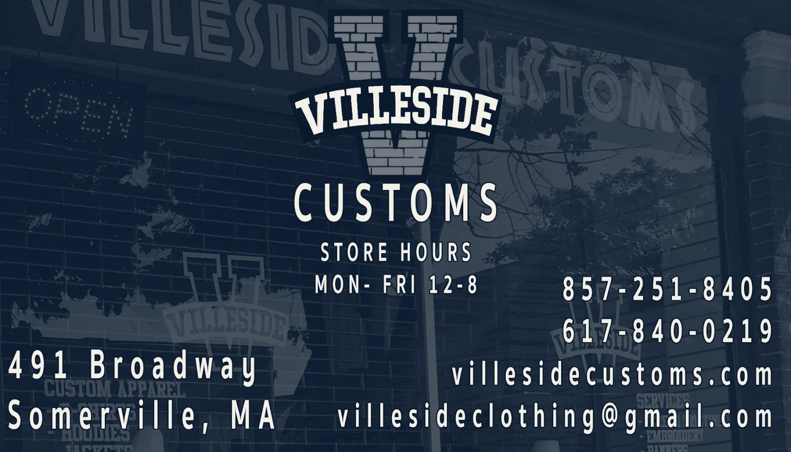 VilleSide Customs — Somerville, Massachusetts