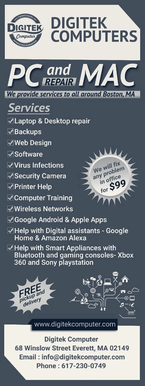 Digitek Computer — Everett, Massachusetts