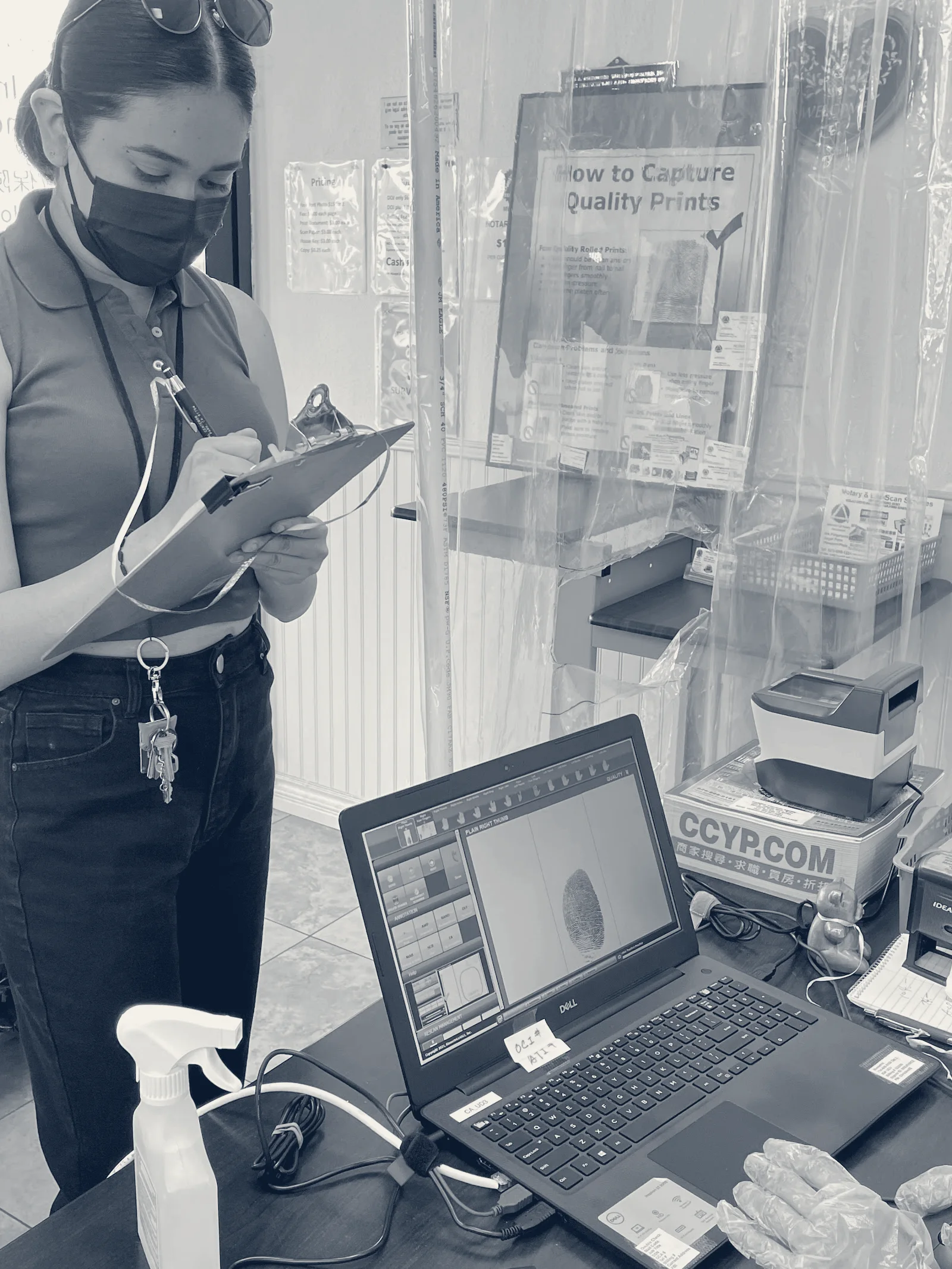 Livescan Background Check Services — Monterey Park, California