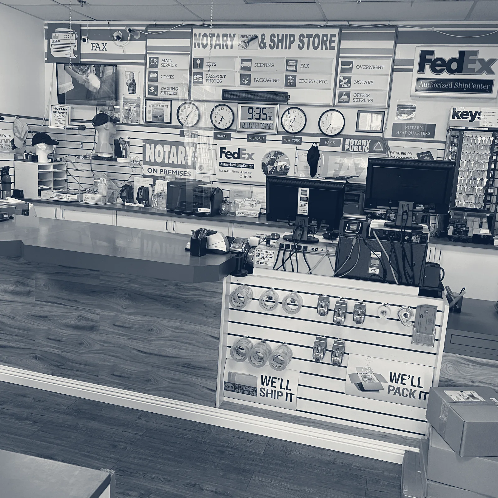 Notary And Ship Store — Glendale, California