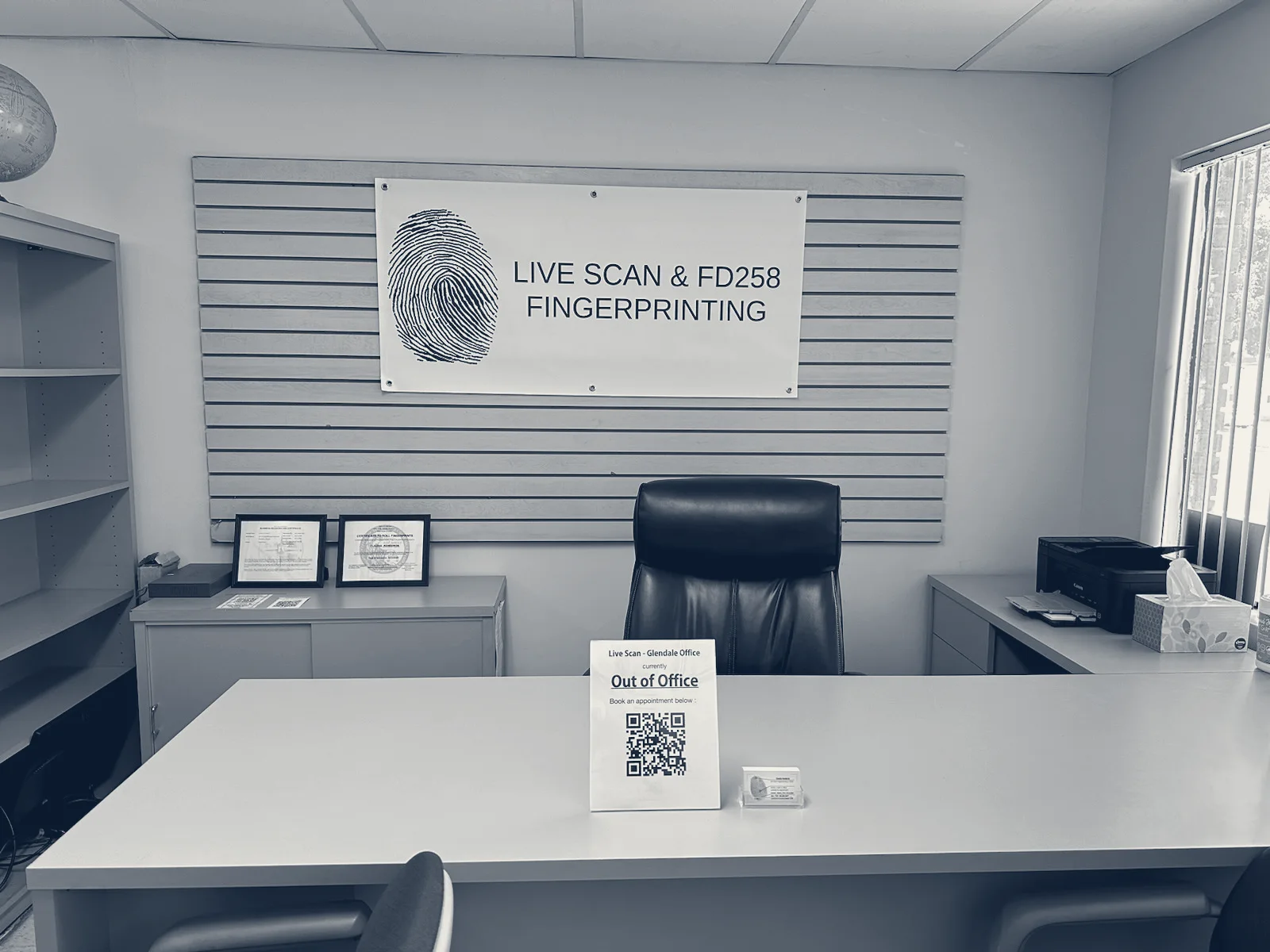 Burbank Glendale Live Scan & FD258 Fingerprinting By Appointment Only — Glendale, California