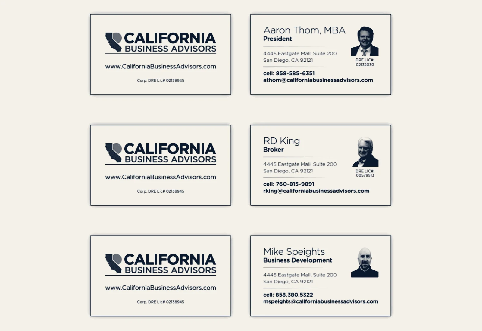 California Business Advisors, Inc. — La Jolla, California