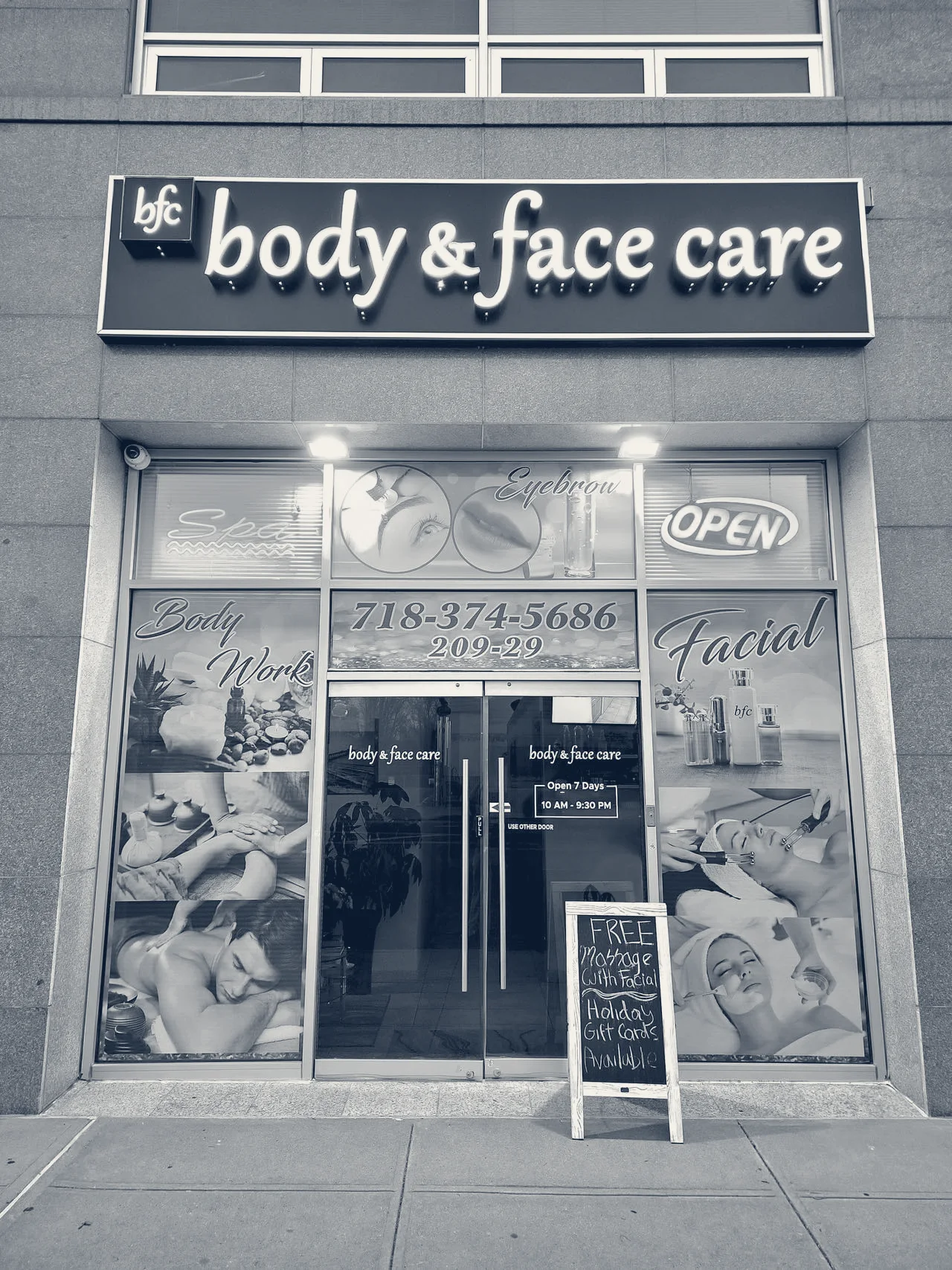 body & face care — Bayside, New York