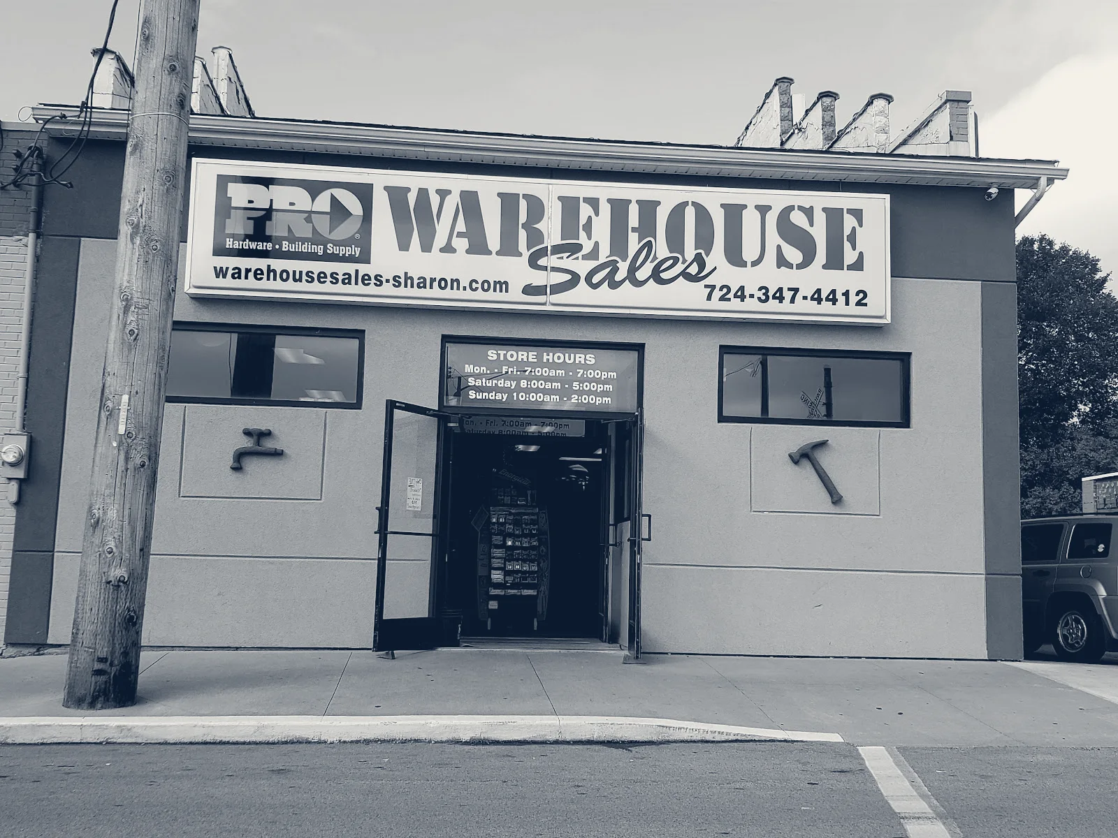 Warehouse Sales — Sharon, Pennsylvania