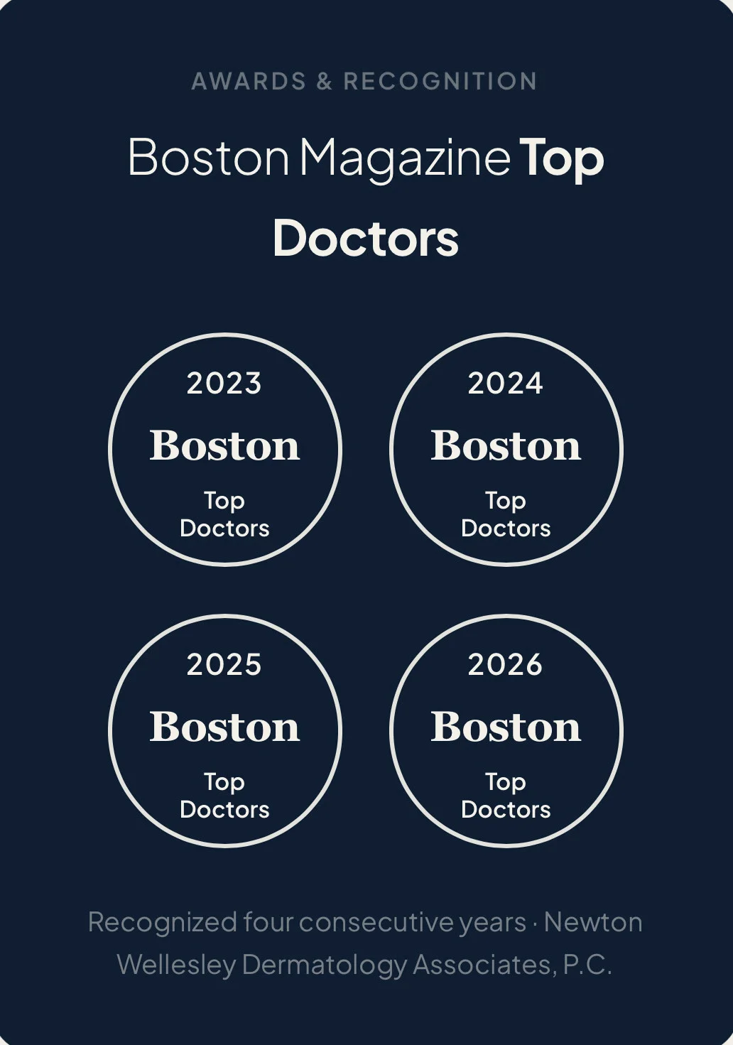 Newton Wellesley Dermatology Associates, P.C. — Wellesley Hills, Massachusetts
