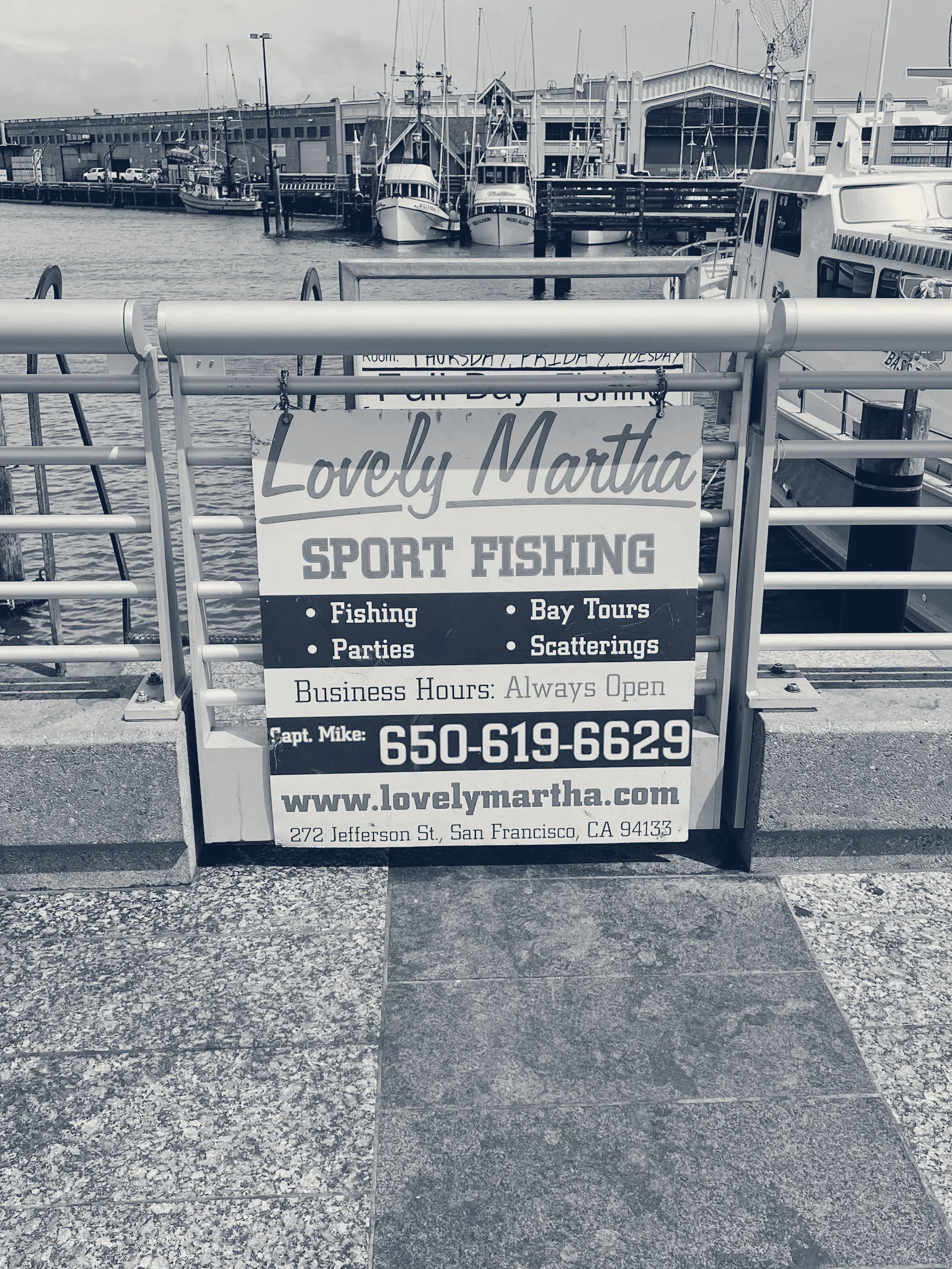 Lovely Martha Sportfishing — San Francisco, California