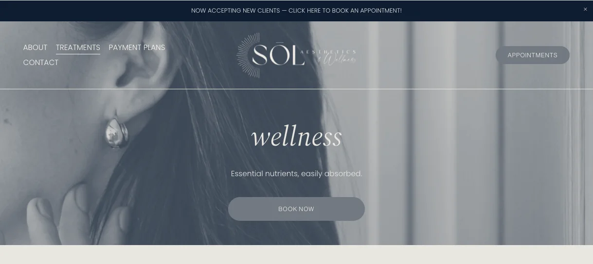 Sōl Aesthetics and Wellness — Tustin, California