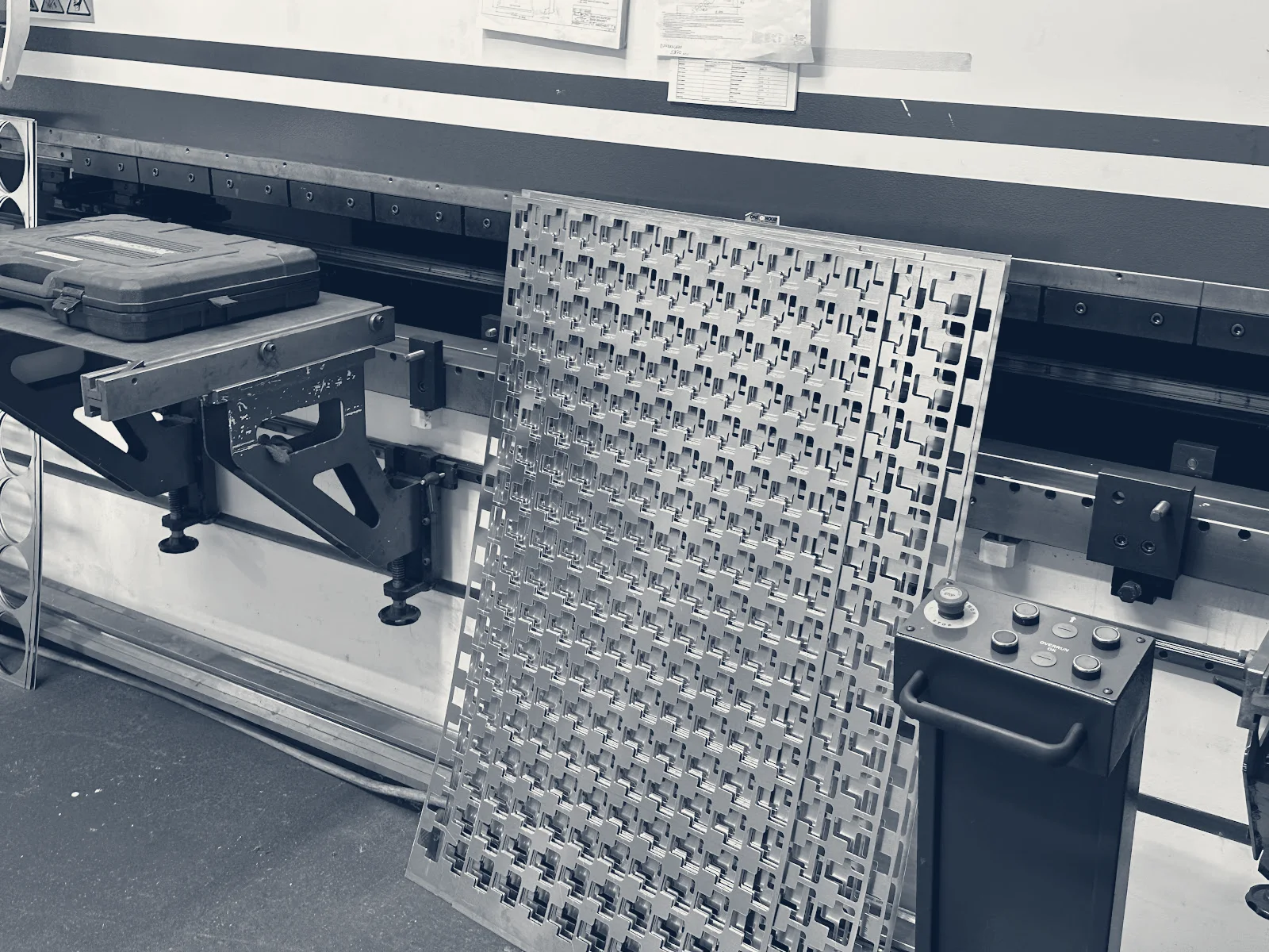 Laser cutting and Fabrication Shop, Eastlake, Ohio