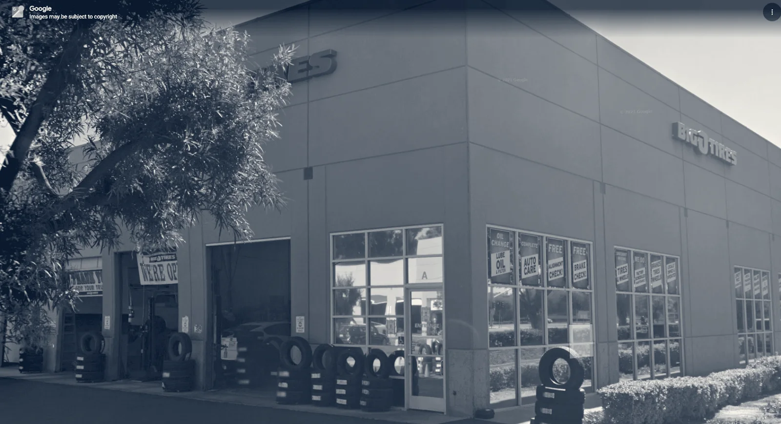 Big O Tires, Irvine, California