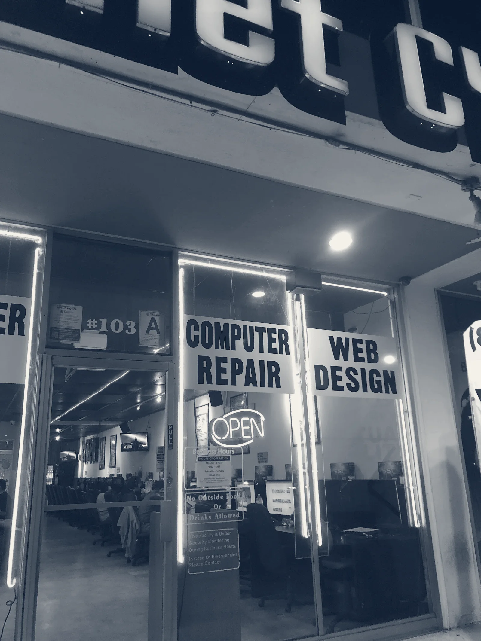 Planet Cyber - Computer Repair, Internet Cafe, Web Design, Canoga Park, California